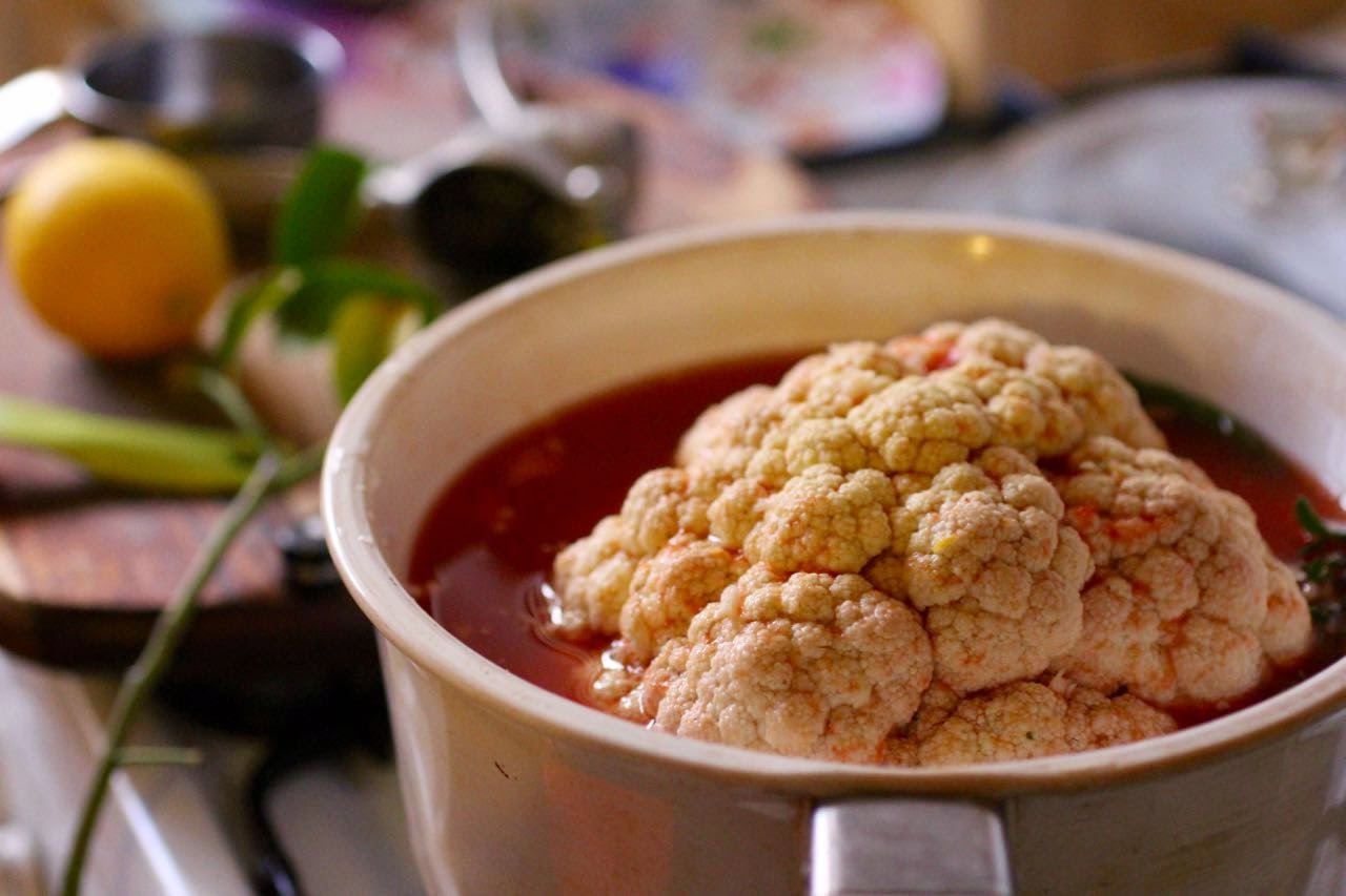 whole roasted cauliflower jamie oliver